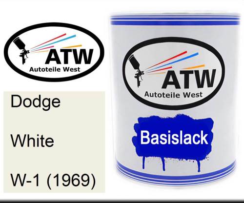 Dodge, White, W-1 (1969): 1L Lackdose, von ATW Autoteile West.